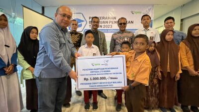 MEDCO E&P MALAKA SALURKAN BANTUAN PENDIDIKAN UNTUK 173 SISWA BERPRESTASI