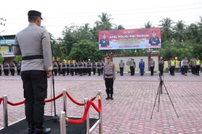 Ini Harapan Kapolres Kepada Polisi RW di Aceh Timur