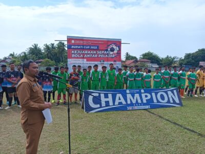 Kejuaraan Sepakbola Bupati Cup Aceh Timur Bidik Pemain POPDA XVII 2024