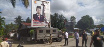 Ribuan Atribut Kampaye di Aceh Timur di tertipkan Satpol PP