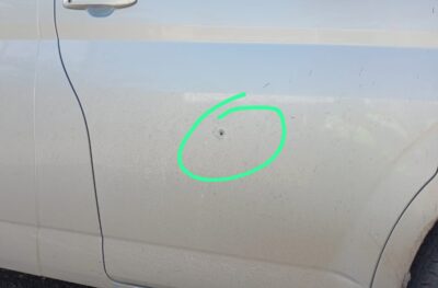 Penembakan Dua Mobil Rekanan PT.Medco E&P Malaka di Aceh Timur, Aceh Diduga Menggunakan Senapan Angin