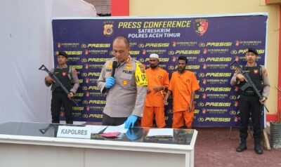 Polisi Aceh Timur Ciduk 3 Imigran Rohingya, Diduga Terlibat Penyeludupan Kaumnya ke Aceh.