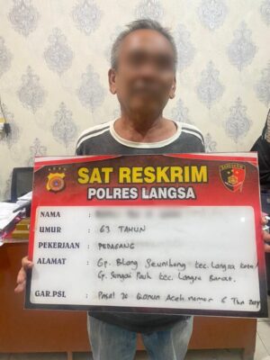 Polisi Ciduk Juru Tulis Togel di Kota Langsa, Aceh