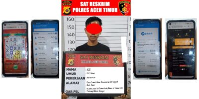 Polres Aceh Timur Amankan Dua Pemain Judi Online