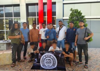 Sering Terjadi Tauran, Polisi Langsa Aceh Amankan 4 Remaja yang diduga Terlibat