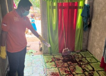 Geger Seorang Lansia di Idi Tunong Ditemukan Bersimbah Darah dengan Luka Sayatan di Bagian Leher