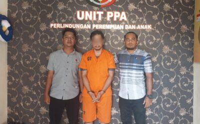 Diduga Lecehkan Anak di Bawah Umur seorang Pria di Amankan Polisi di Langsa Aceh