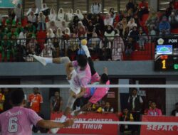 Hari Pertama Pertandingan Sepak Takraw PON XXI Aceh Sumut Lancar
