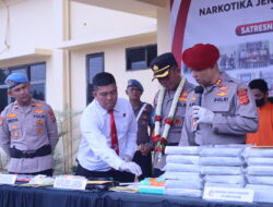 Polres Langsa Gagalkan Peredaran 25 Kg Kokain, Enam Tersangka Dibekuk di Tiga Lokasi