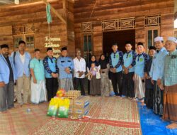 BKPRMI Kunjungi Rumah Duka Korban Pembunuhan Kurir Shopee Express, Santuni Keluarga Almarhum Bustamam