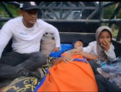 ROCKY FOUNDATION SIGAP EVAKUASI PENGUNGSI SAKIT KRITIS, SITI RATIJAH MUNTAH DARAH DI POSKO